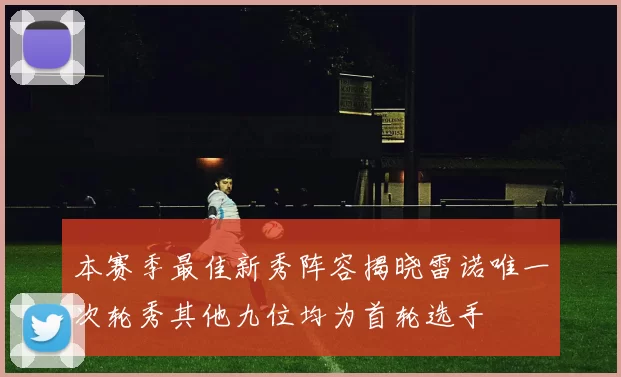 本赛季最佳新秀阵容揭晓雷诺唯一次轮秀其他九位均为首轮选手